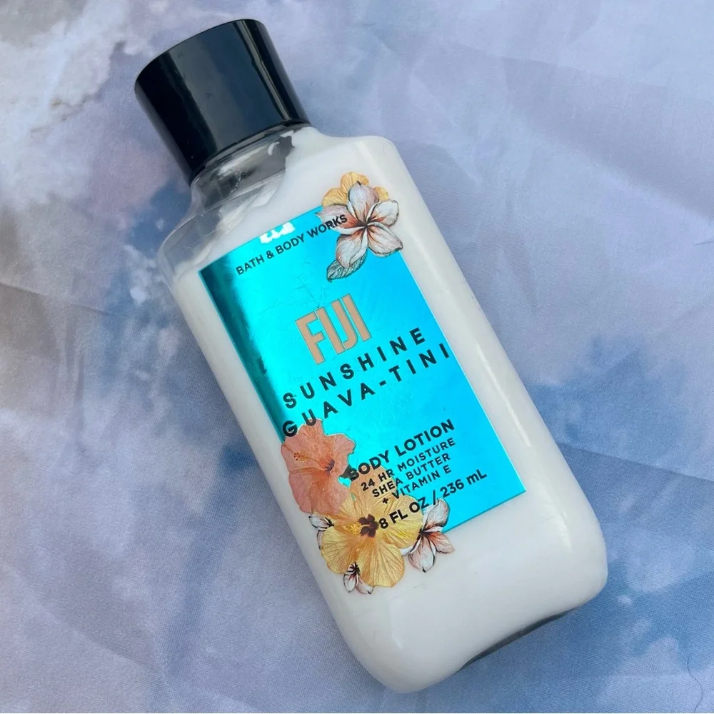 RETIRED DISCONTINUED Bath & Body Works “Fiji Sunshine Guava-Tini” Body Lotion